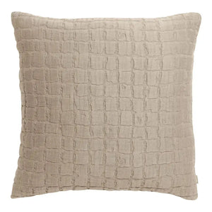 Coussin Carré Coton Swami Muscade - 45X45 Vivaraise