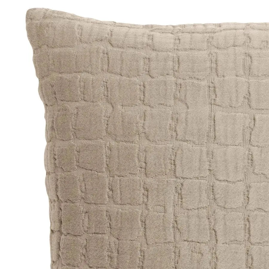 Coussin Carré Coton Swami Muscade - 45X45 Vivaraise