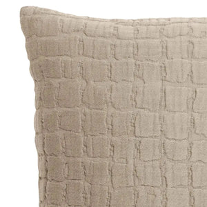 Coussin Carré Coton Swami Muscade - 45X45 Vivaraise
