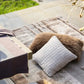 Coussin Carré Coton Swami Muscade - 45X45 Vivaraise