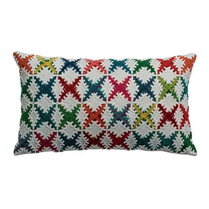 Coussin Coton Beth Multicolore Vivaraise