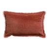 Coussin Coton Uni Fara Sienne - 30X50 CM