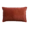 Coussin Coton Uni Fara Sienne - 40X65 CM