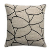 Coussin Dany Blanc Noir - 45X45 CM