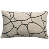 Coussin Dany Blanc Noir - 40X65 CM