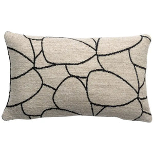 Coussin Dany Blanc Noir - Coussin Dorsey