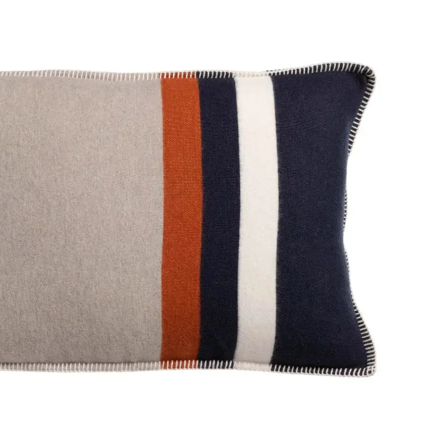 Coussin  Décoratif Jacquard Recyclé Gioia Marine - 40x65 Coussin Dorsey