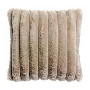 Coussin Fausse Fourrure Lin - Alice Vivaraise