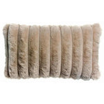 Coussin Fausse Fourrure Lin - Alice Vivaraise
