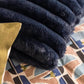 Coussin Fausse Fourrure Marine - Alice Vivaraise