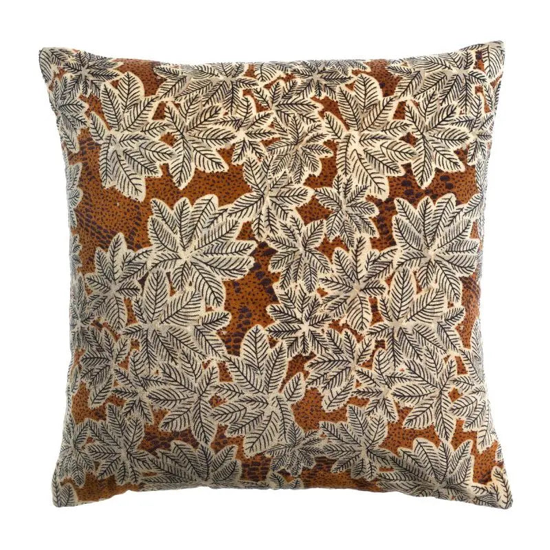 Coussin Imprimé Ariane Rouille Vivaraise