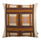 Coussin Imprimé Recyclé - Taho Cuivre