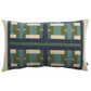 Coussin Imprimé Recyclé - Taho Vert de gris Vivaraise