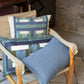 Coussin Imprimé Recyclé - Taho Vert de gris Vivaraise