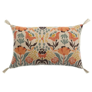 Coussin Imprimé Youri Multicolore - 30x50 cm Vivaraise