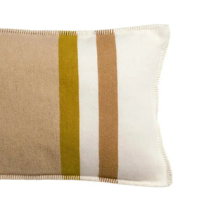 Coussin Jacquard Recyclé Gioia Ivoire - 40x65 Coussin Dorsey