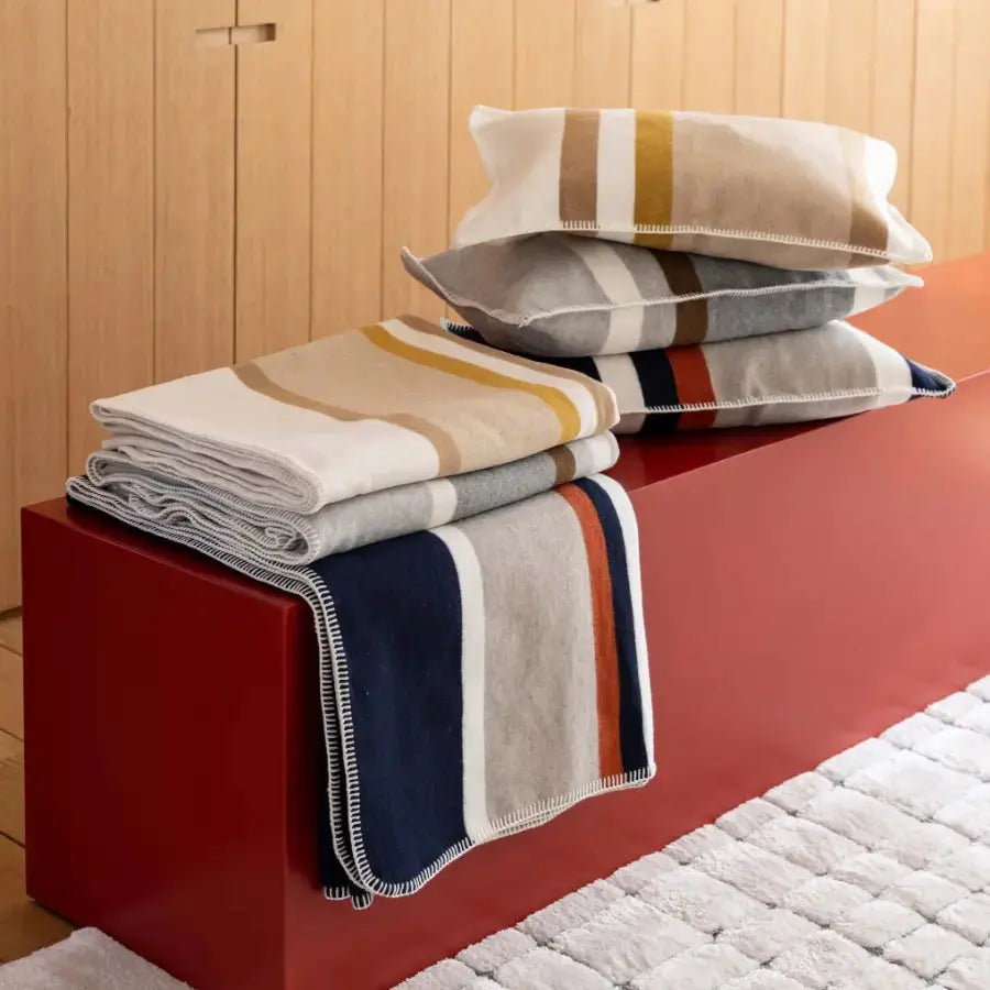 Coussin Jacquard Recyclé Gioia Ivoire - 40x65 Coussin Dorsey