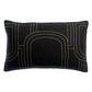 Coussin Jaden Noir Vivaraise