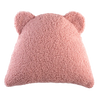 Coussin Ourson Teddy - Rose