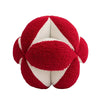 Coussin Rond Luxe Hortensia - Rouge