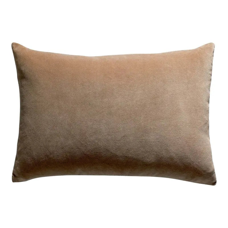 Coussin Uni Elise Camel - Coussin Dorsey