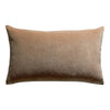 Coussin Uni Elise Camel - 30X50 CM