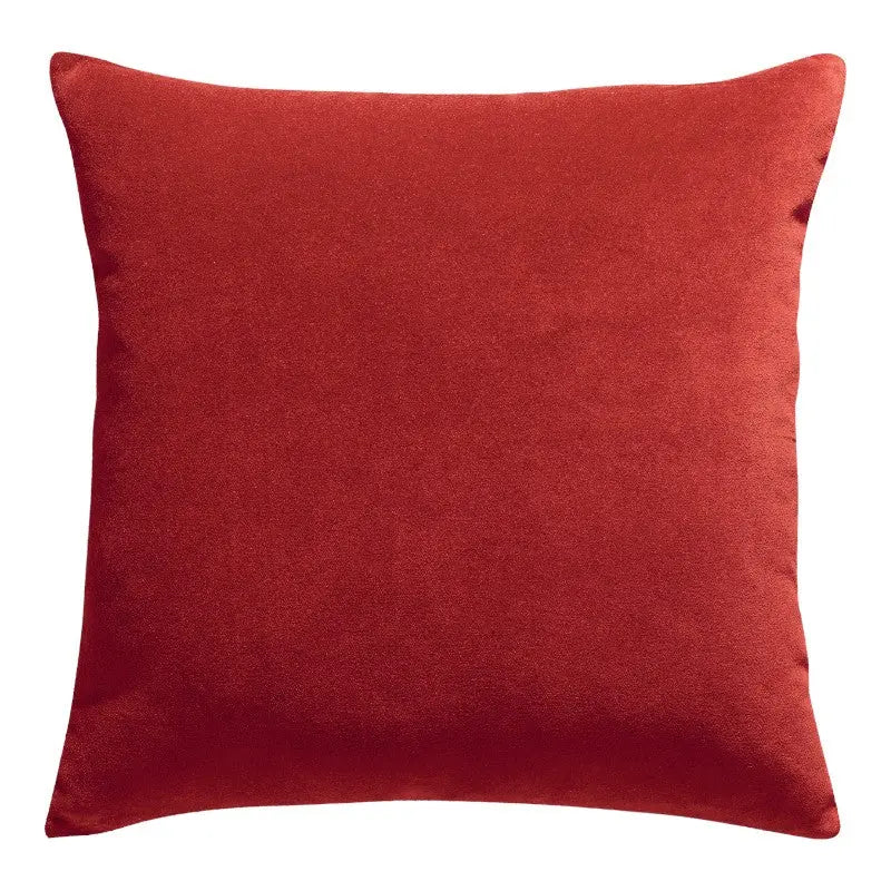 Coussin Uni Elise Groseille - Coussin Dorsey