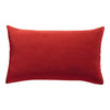 Coussin Uni Elise Groseille - 30x50 CM