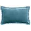 Coussin Uni Fara Acier - 30x50 cm