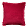 Coussin Uni Fara Rubis Coton - 45X45 CM