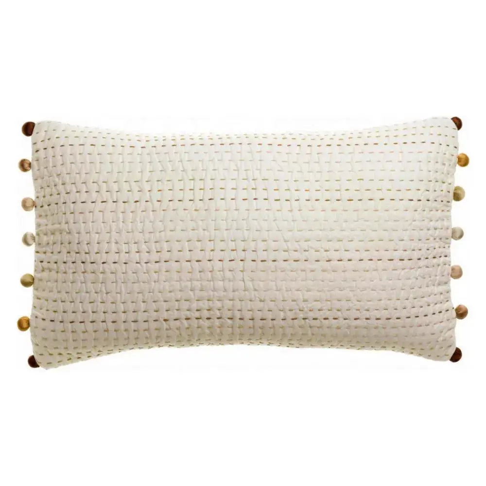 Coussin Uni Gastounet Sienne 30x50 Vivaraise