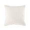 Coussin Velours Côtelé Blanc