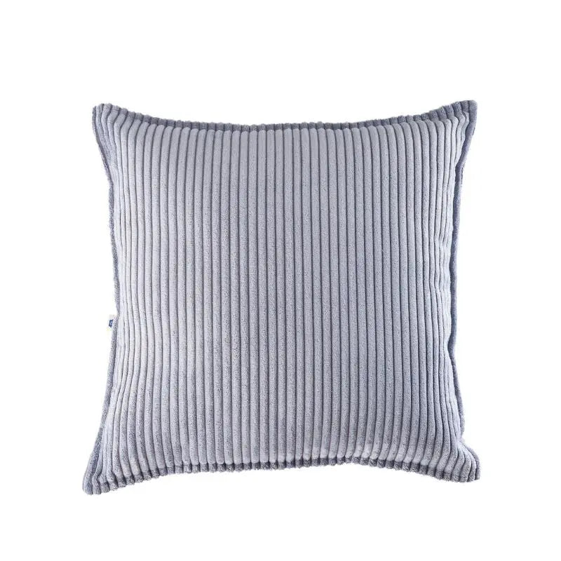 Coussin Velours Côtelé Bleu Myrtille Wigiwama