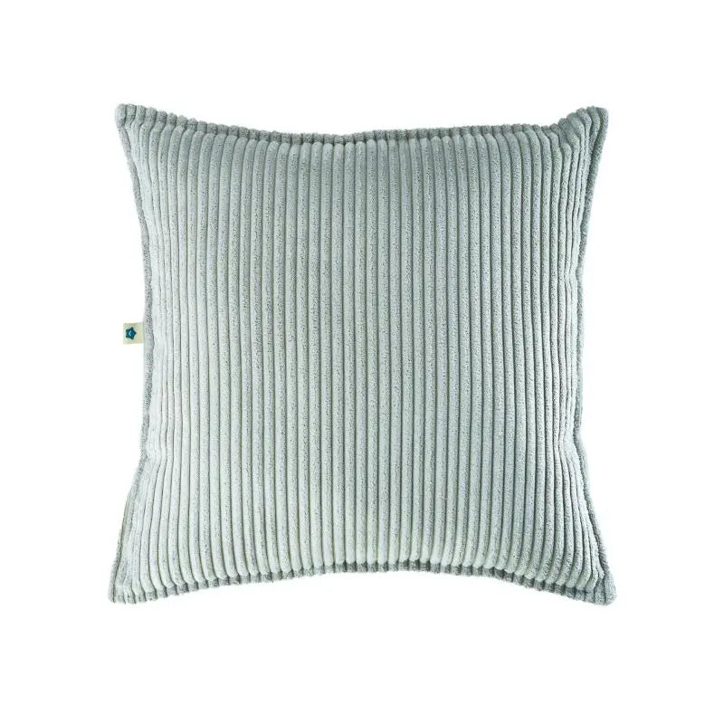 Coussin Velours Côtelé Vert Menthe Wigiwama