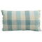 Coussin bleu à carreaux - modèle Kate Myosotis