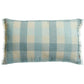 Coussin bleu à carreaux - modèle Kate Myosotis Coussin Dorsey