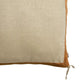 Coussin en Coton Rouille - Elise Chambray Vivaraise