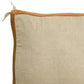 Coussin en Coton Rouille - Elise Chambray Vivaraise