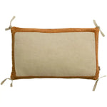 Coussin en Coton Rouille - Elise Chambray Vivaraise