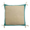 Coussin en Coton Vert de gris - Elise Chambray