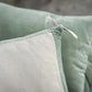 Coussin en Coton Verveine - Elise Chambray Vivaraise