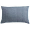 Coussin en Laine Bleu - Carina Tempête 40x65 cm