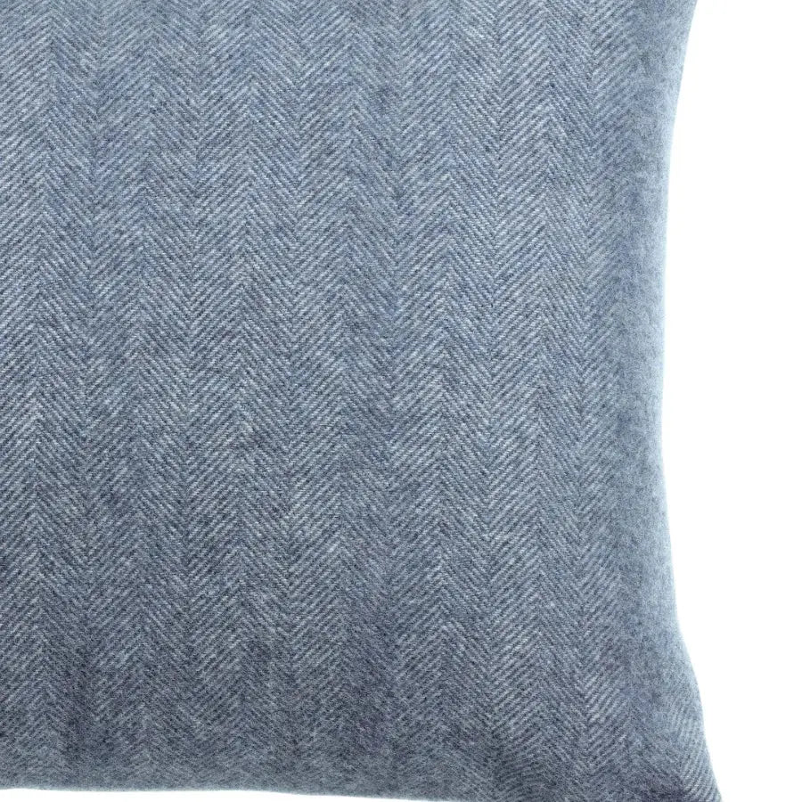 Coussin en Laine Bleu - Carina Tempête 40x65 cm Vivaraise