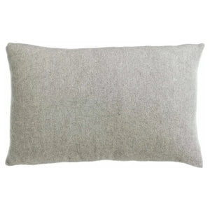 Coussin en Laine Gris - Carina Perle 40x65 cm Vivaraise