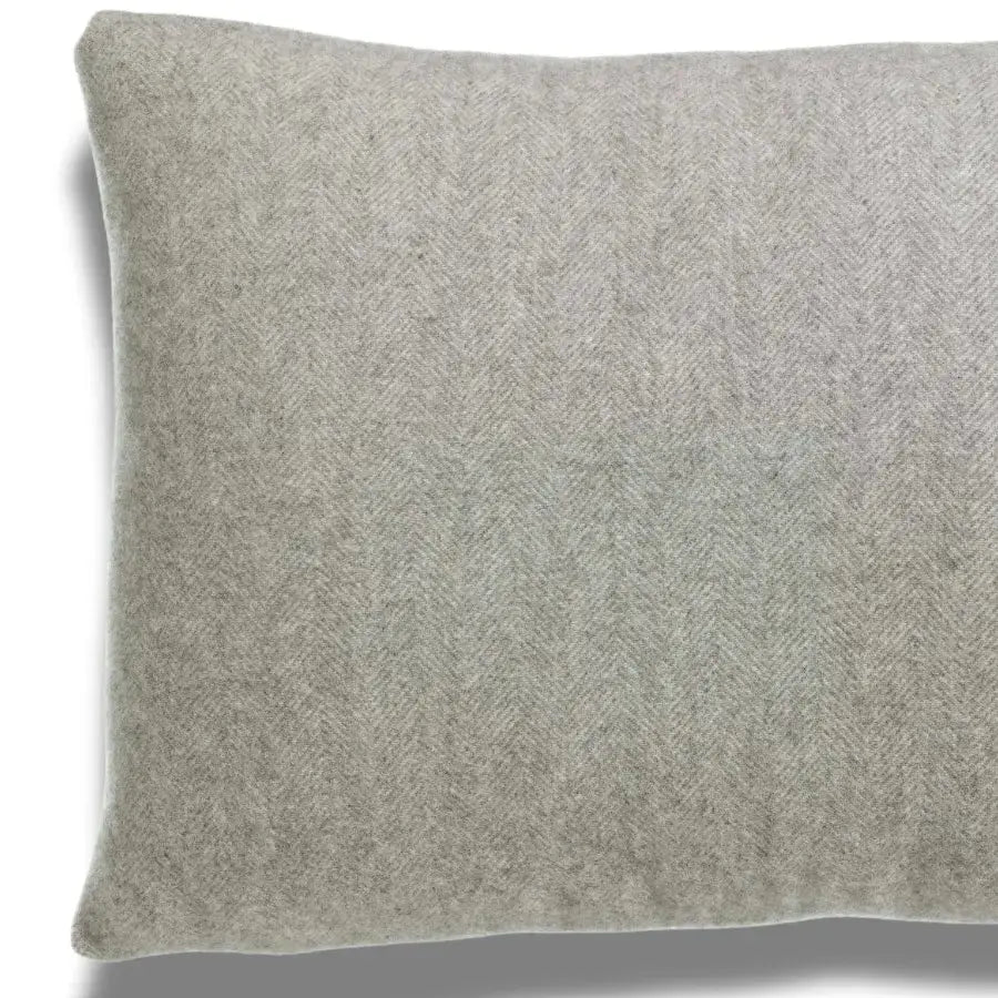Coussin en Laine Gris - Carina Perle 40x65 cm Vivaraise