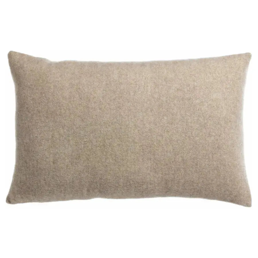 Coussin en Laine Mérinos - Carina Nuage 40x65 cm Vivaraise