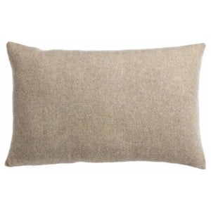 Coussin en Laine Mérinos - Carina Nuage 40x65 cm Vivaraise