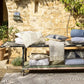 Coussin en coton Brode - Flora Galet - 40x65 Vivaraise