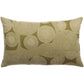 Coussin imprime en lin Tito Naturel - motif graphique - Vivaraise