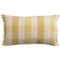 Coussin jaune à carreaux - modèle Kate bronze